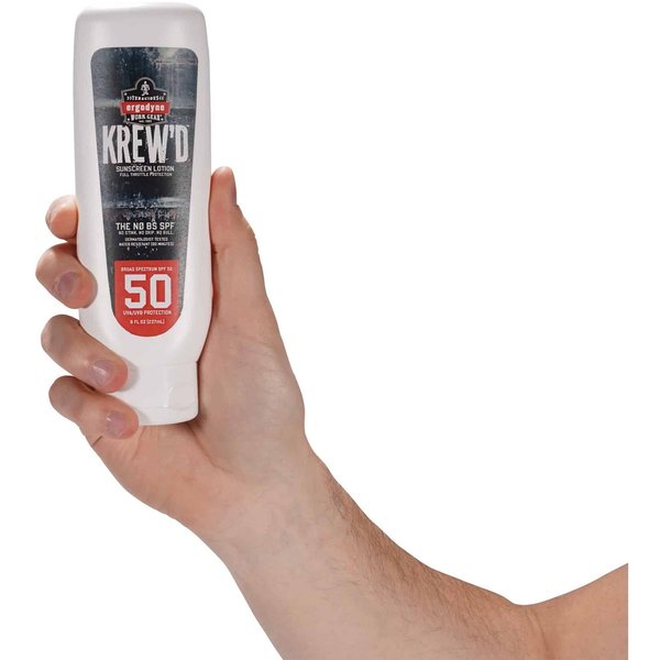 Sunscreen, Lotion, SPF 50, 8 oz. Sz