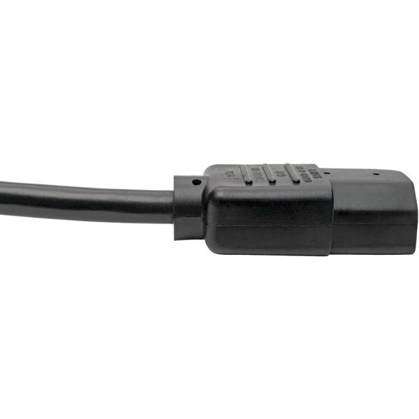 Power Cord, C14 to C13, 10A, 18AWG, 10ft