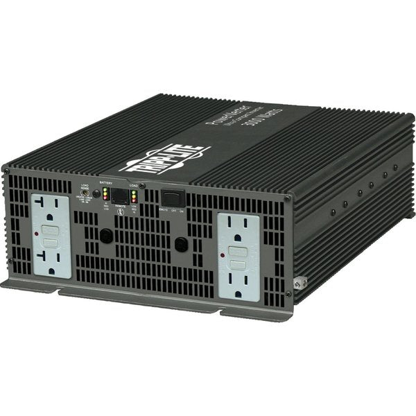 Inverter, Aluminum and Sheet Metal Case, Sine Wave Form, 3000W Nominal Output, 120V Output Voltage