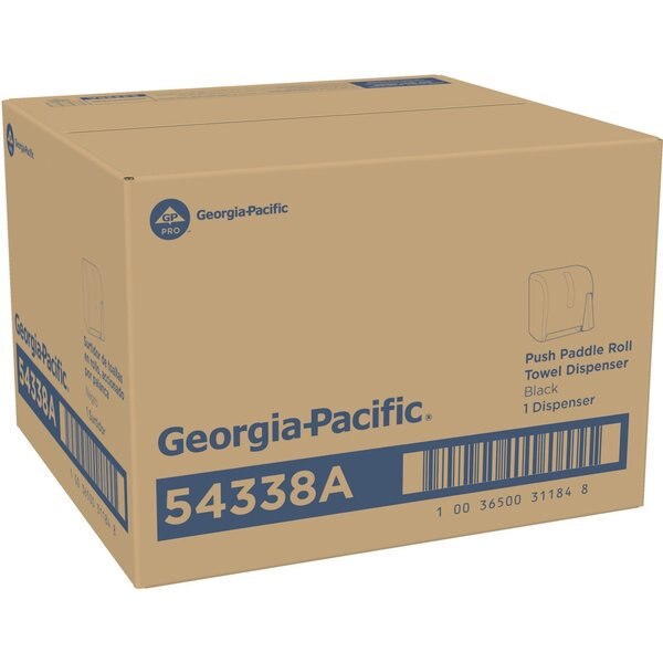 GP Pro Universal Push-Paddle Paper Towel Dispenser, 14 1/4 H in x 12 3/4 in W, Hardwound, Smoke