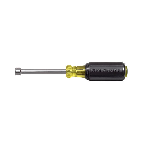 6 mm Nut Driver, 3-Inch Hollow Shaft, Cushion Grip