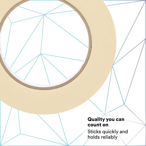 Masking Tape, Natural, 24mm x 55m, PK36
