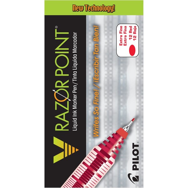 Pen, Liquid, V-Razor, 0.5Mm, Rd, PK12