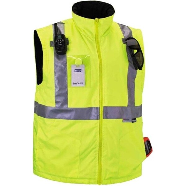 Hi Vis Thermal Jacket Kit, Lime, 5XL