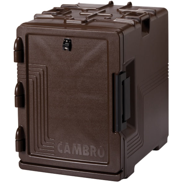 Food Transport Cart, Side-Load, Dark Brown