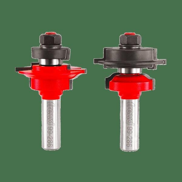 Glass Panel Cabinet Door Bit Set, 2