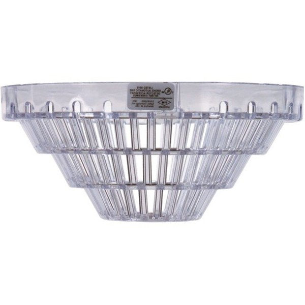 Smoke Detector Guard, Polycarbonate, Flush