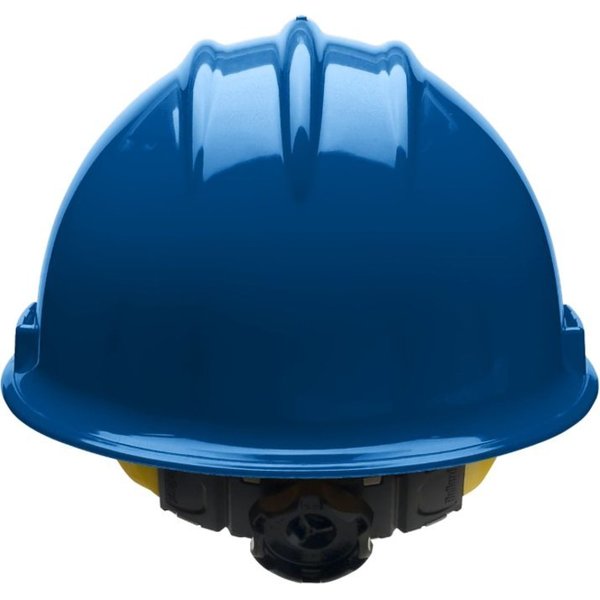 Front Brim Hard Hat, Type 1, Class E, Ratchet (6-Point), Blue