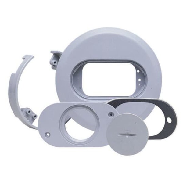 Round Floor Box Pvc 1-1/4In Nps Cvr Br