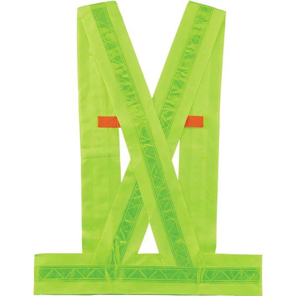 Lime Type O Class 1 Breakaway Sash, XL/2
