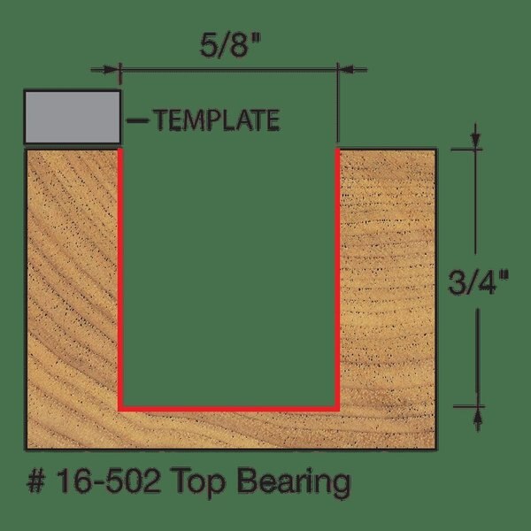 Mortising Bit, 5/8
