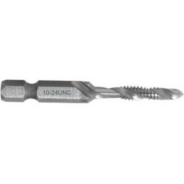 Drill/Tap/Countersink, #8-32 Thread Size, 2 1/32 in Overall Length