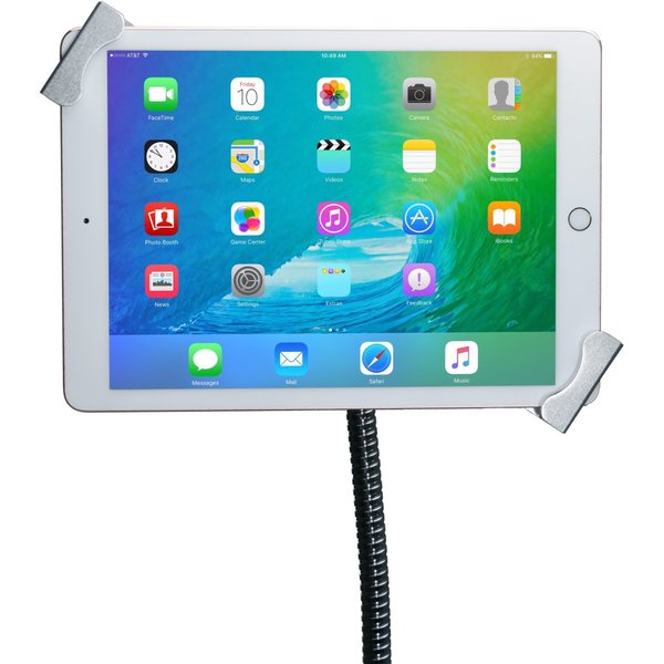 Tablet Stand, Silver, 17-1/2