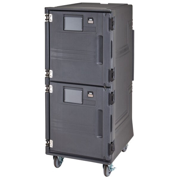 Food Transport Cart, Charcoal Gray