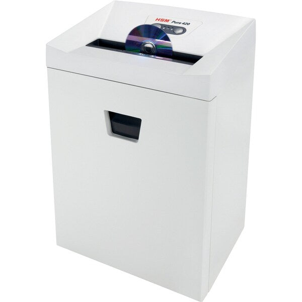 Paper Shredder, Cross-Cut, White, 9.2 gal.