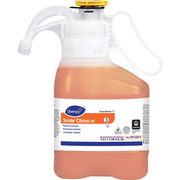 Citrus Neutral Cleaner, 1.4L Hose End Sprayer, Unscented, Orange
