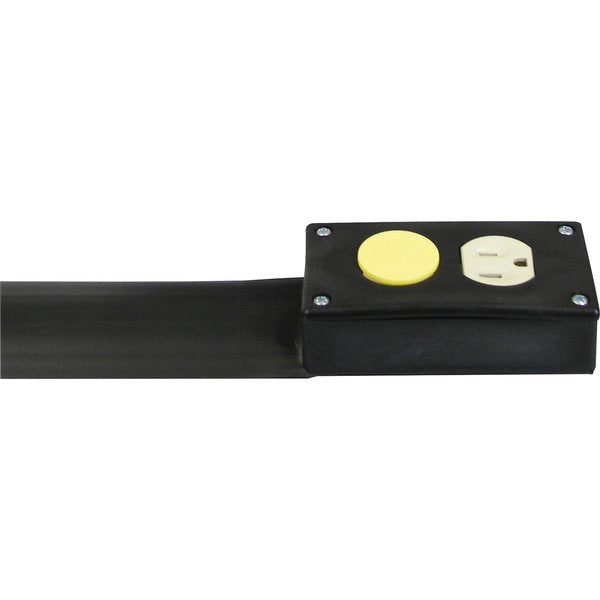 10 ft. Black Power Extension and Cord Cover