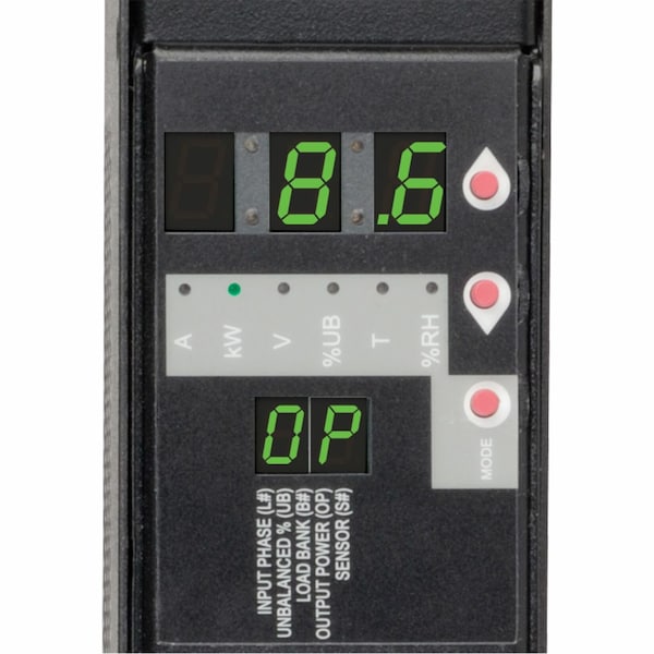 PDU, 3-Ph, Monitored, 8.6kW, C13/19, 5-15R, 0U