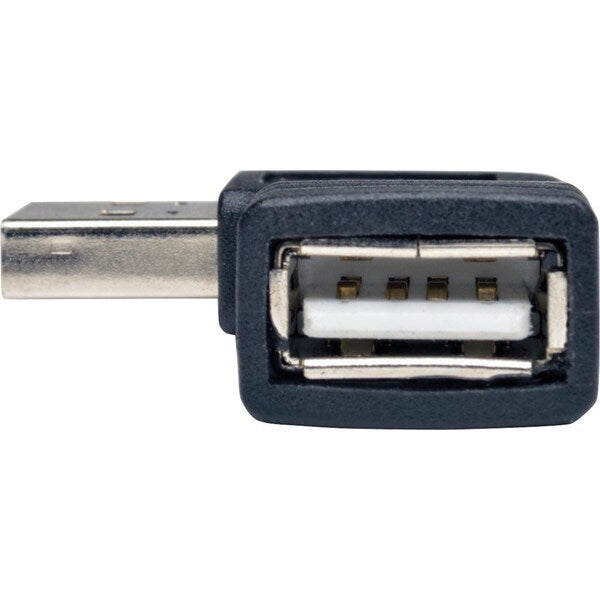 USB Reversible 2.0 Cable, A to RA-B, M/F