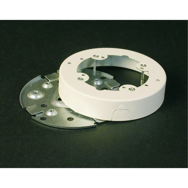 Round Fan Box, Ivory, Steel, Boxes