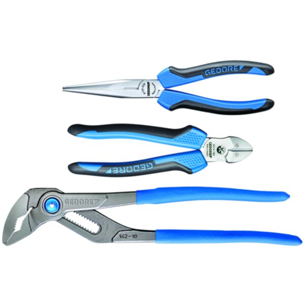 Pliers Set, 3 pcs. In L-BOXX Mini, Overall Length: 10