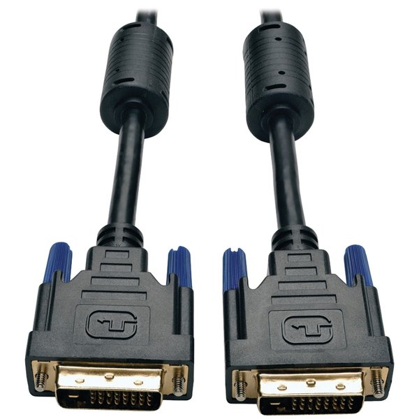 DVI Dual Link Cable, TMDS, DVI-D M/M, 10ft