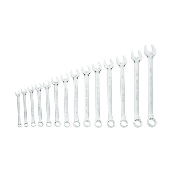 Combination Wrench Set, 14-Piece