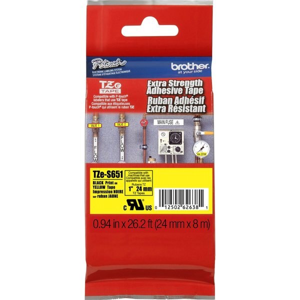 Adhesive TZ Tape (R) Cartridge 15/16