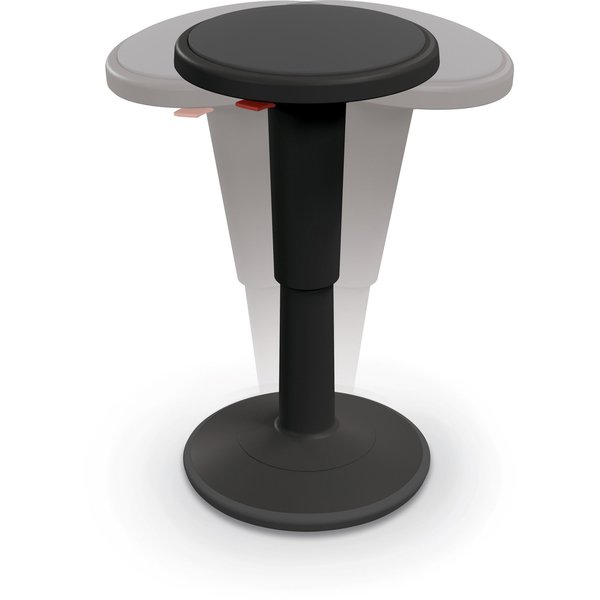 Grow Stool, Height Adjustable, Tall, Black