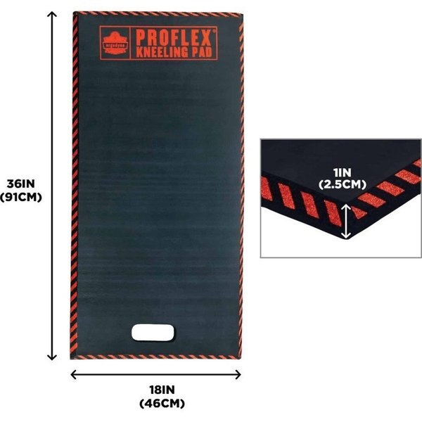 Kneeling, Pad, XL, Black