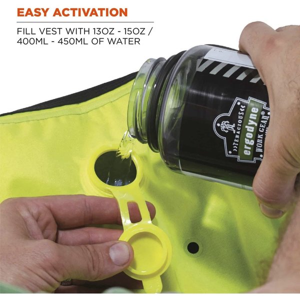 XL Evaporative Cooling Vest, Lime