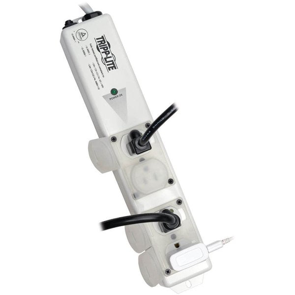Outlet Strip, 6 ft. Cord L, 1-1/2