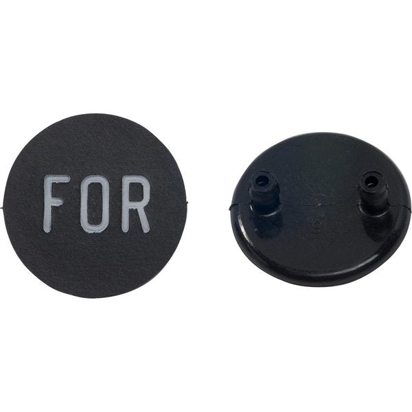Push Button Legend Plate 30MM T-B