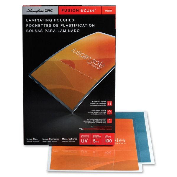 Laminating Pouches, 11-1/2x17-1/2In, PK100