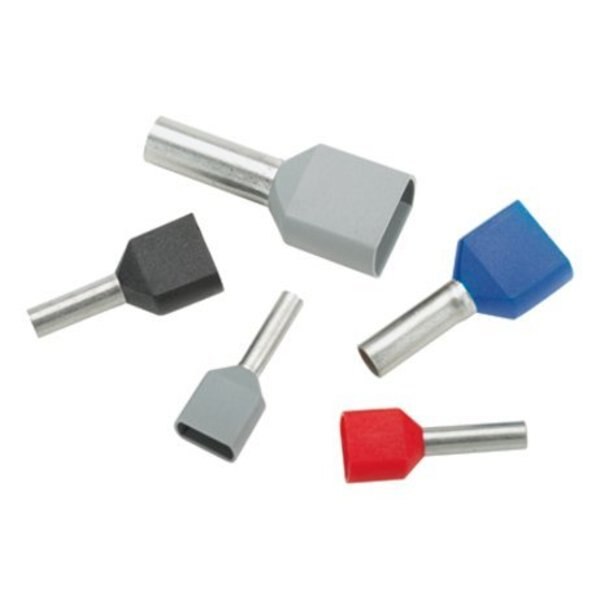 Ferrule, 18 AWG, PP, 7/16in., PK500