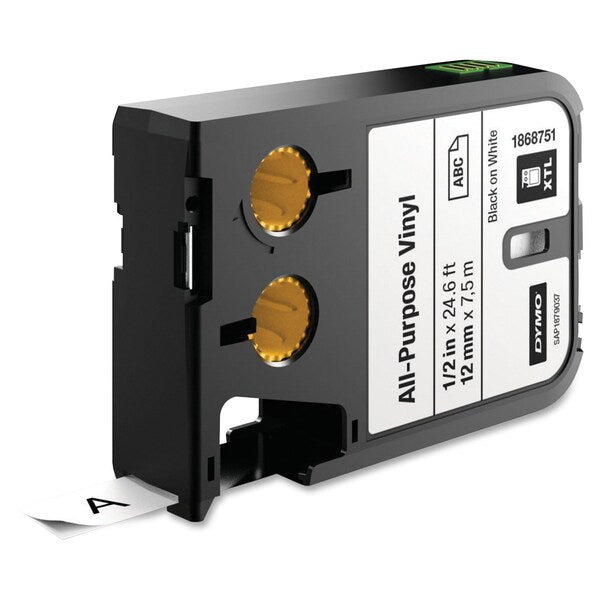 Cartridge Label, 0.5 In W, Vinyl
