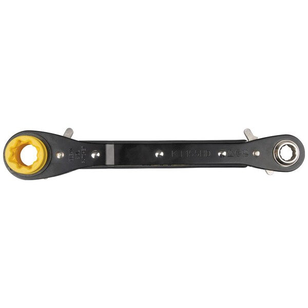 6-in-1 Lineman's Ratcheting Wrench, Heavy-Duty