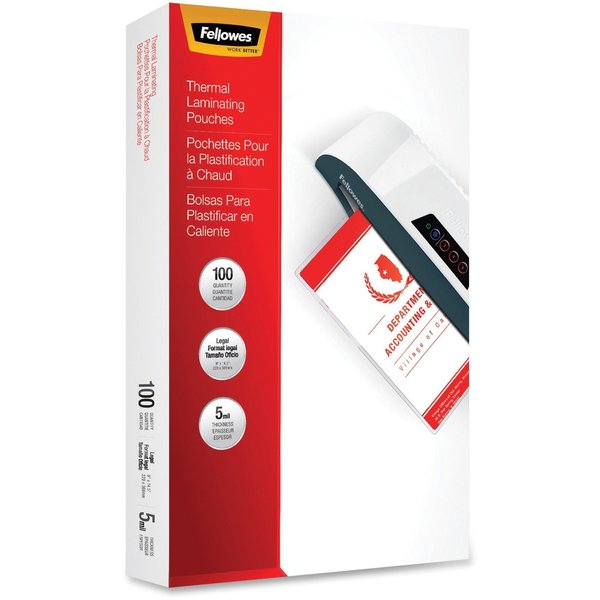 Laminating Pouch, Legal, 5 mil, PK100