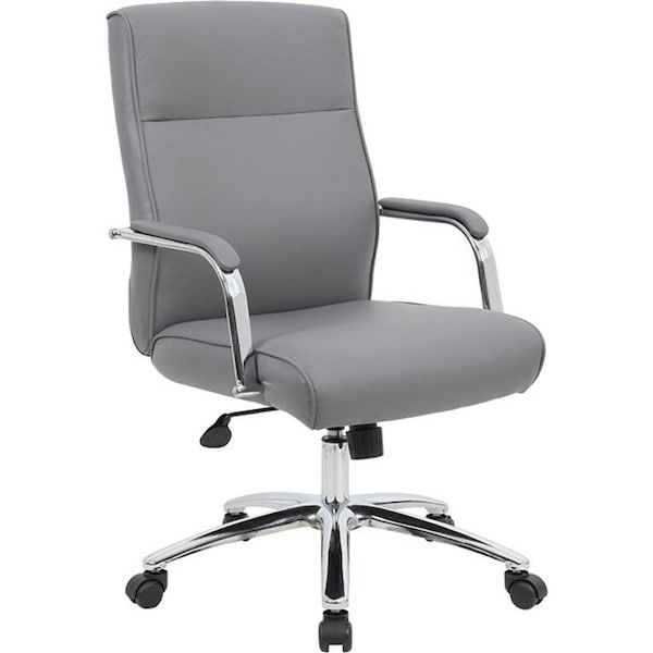 Executive Chair, Fixed, Grey