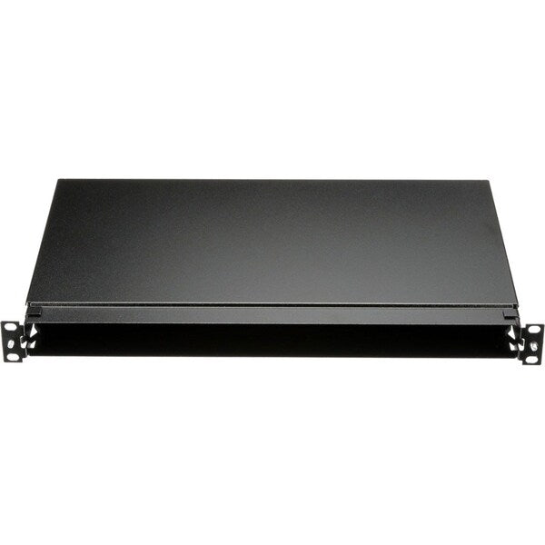 Rack, Fiber mount Tray, 1RU, Blk