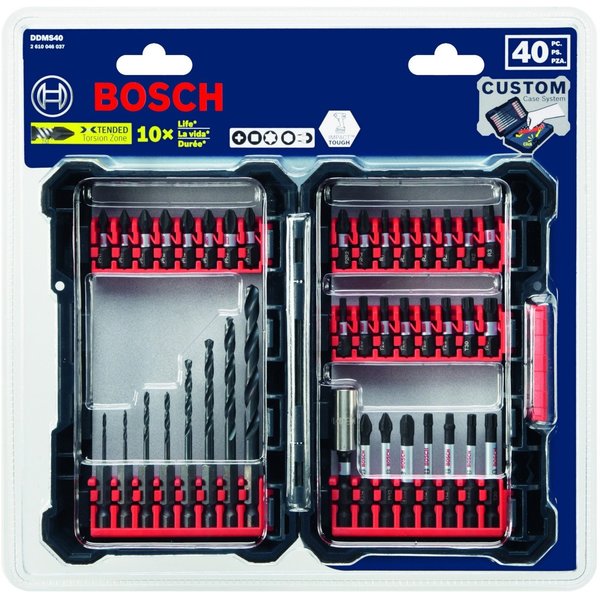 40pc. HSS 118 Degrees, 135 Degrees Drill Bit Set