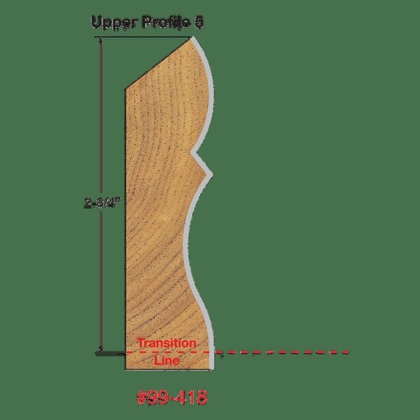 Wide Crown Molding System, 1-1/4