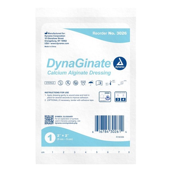 DynaGinate Calcium Alginate Dress, PK120