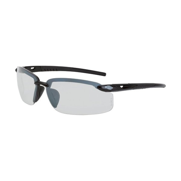 Safety Glasses, Wraparound I/O Polycarbonate Lens, Scratch-Resistant, 12PK