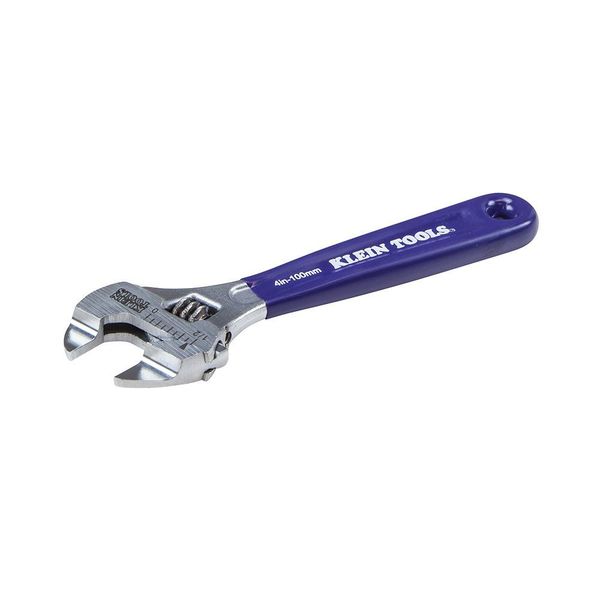 Slim-Jaw Adjustable Wrench, 4-Inch