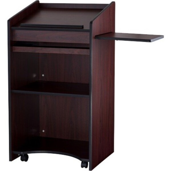 Floor Lectern w/Two Shelves