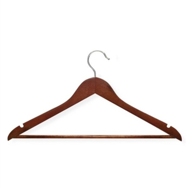 Wood Suit Hanger, Cherry, PK24