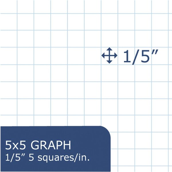 Case of Signature Black Marble Comp Notebooks, WB Spiral, Graph 70 sht Premium 20# Paper, 9.75