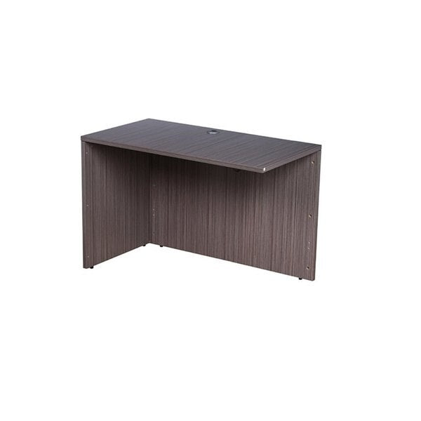 Desk Return, Driftwood Base, Laminate Base, Driftwood Frame, Laminate Frame, Driftwood