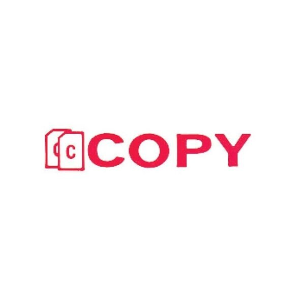 Accustamp 2, 1-Color Copy, Red